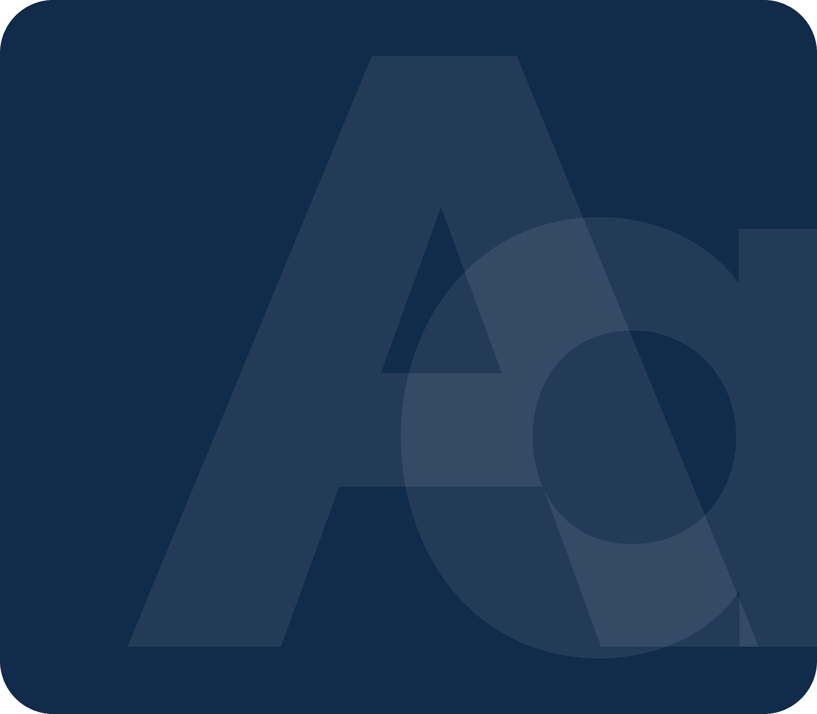 An example of typography style