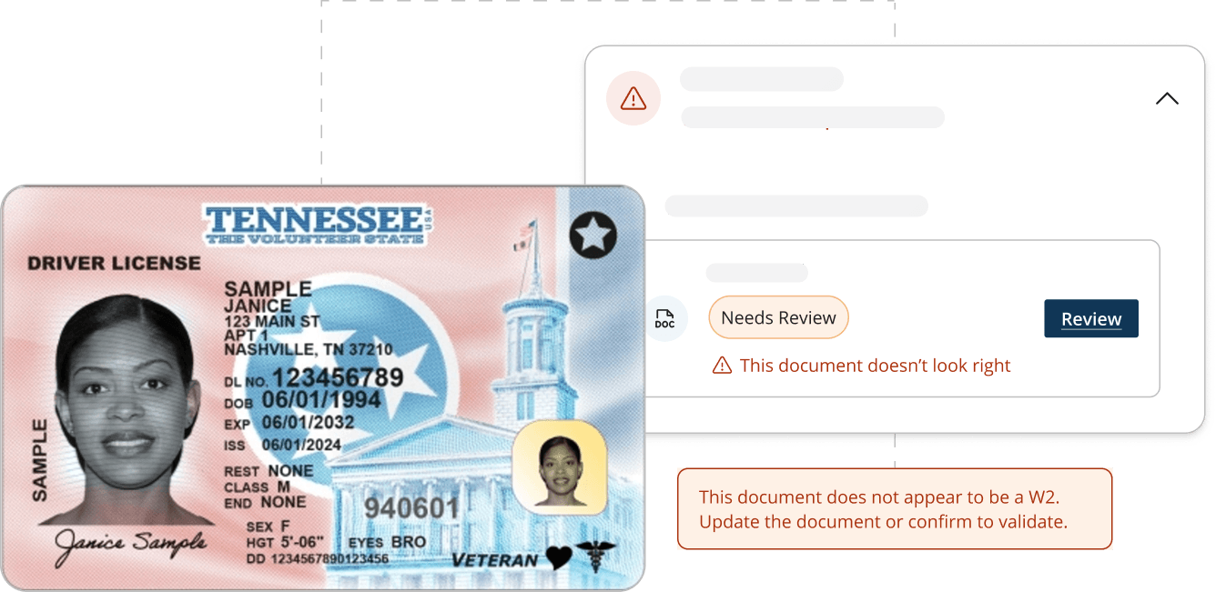Mortgage Advisor Doc validation