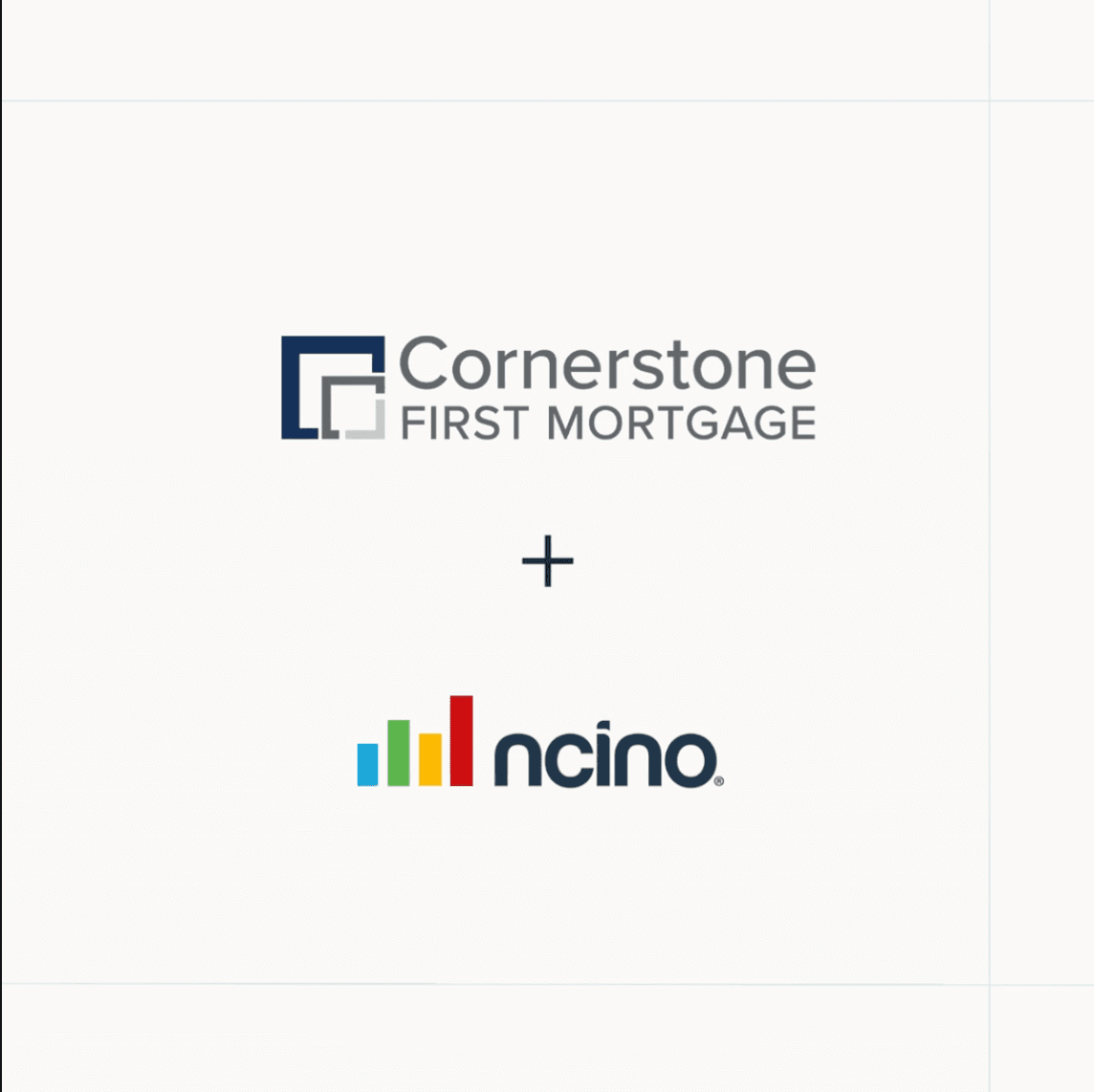 Cornerstone First Mortgage Announcement
